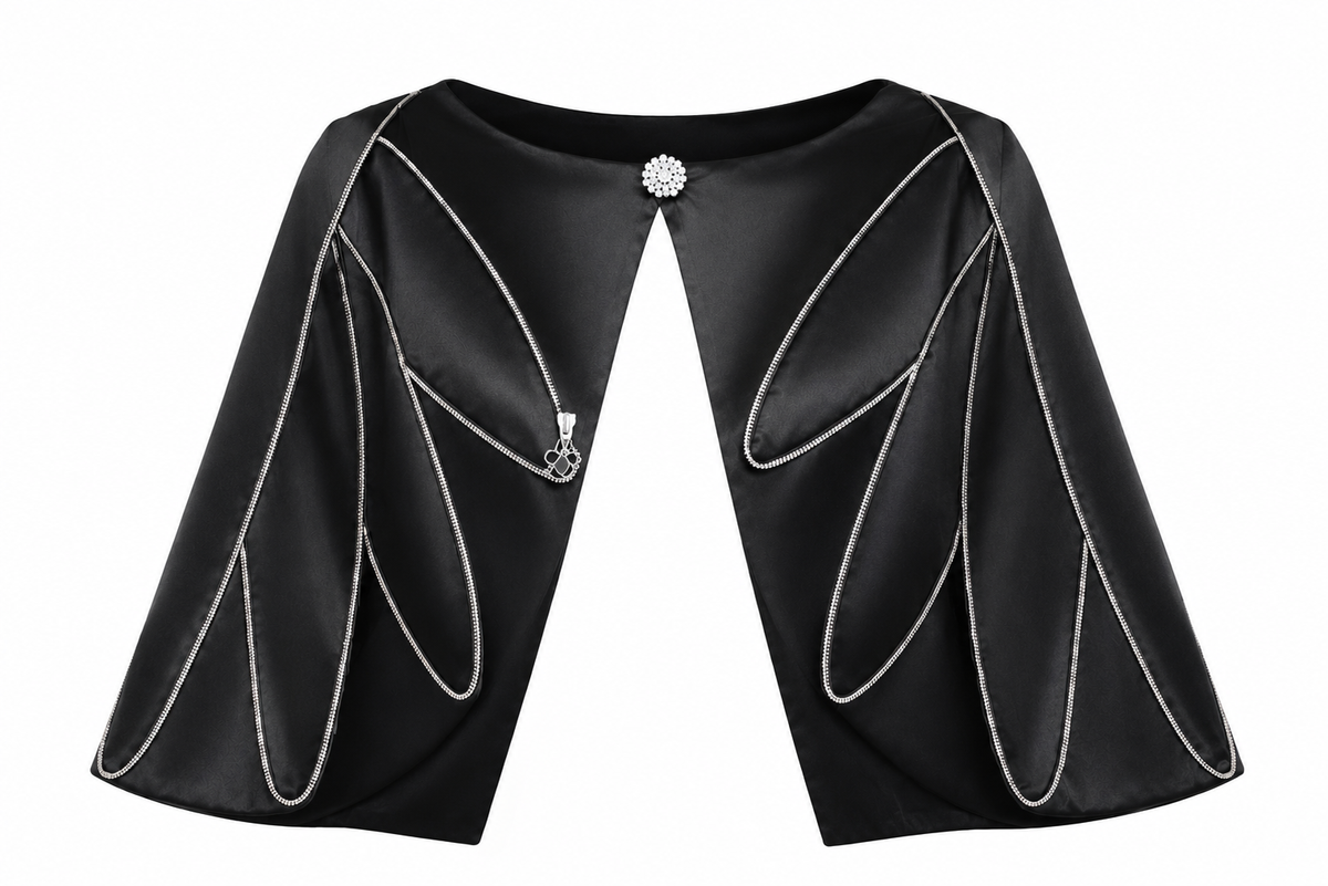 luxury bolero cape women Butterfly Bolero Cape