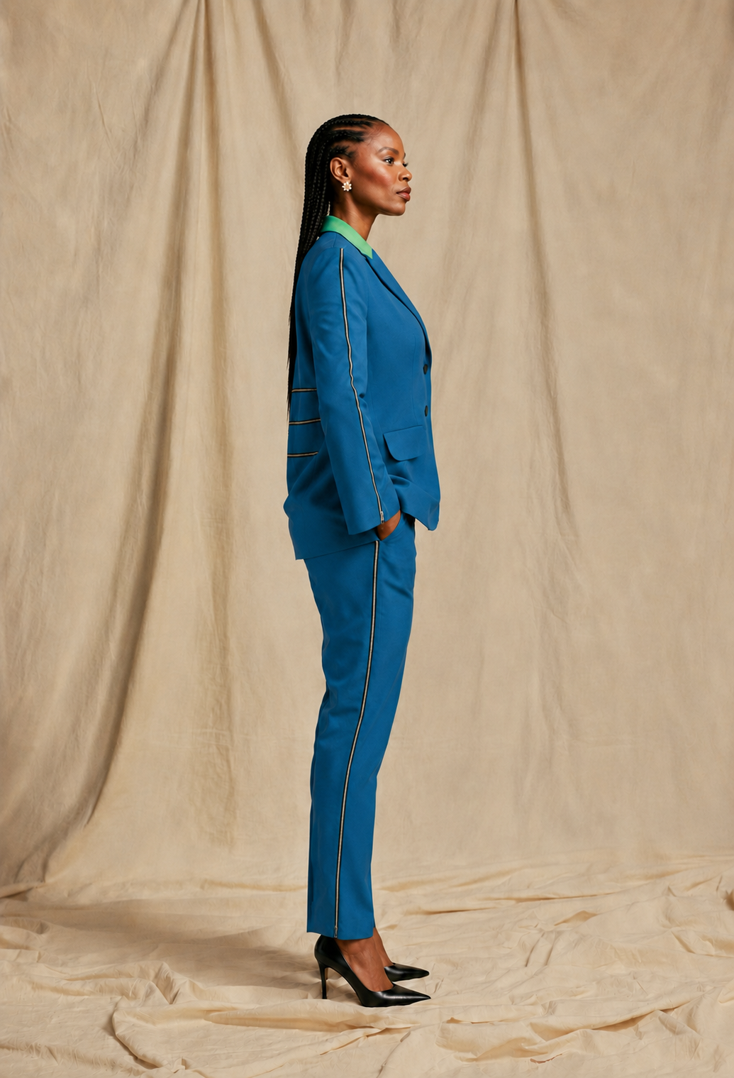 EstelleRosa Luxury Blazer Cape for Women