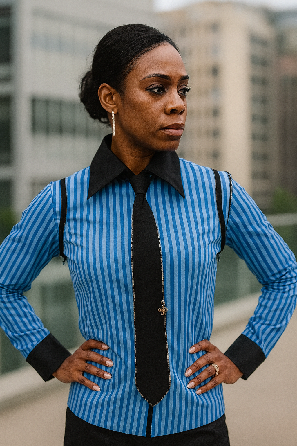 Flight Attendant Zip Tie